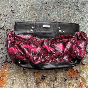 Miche classic shell Vera in fuchsia and black.